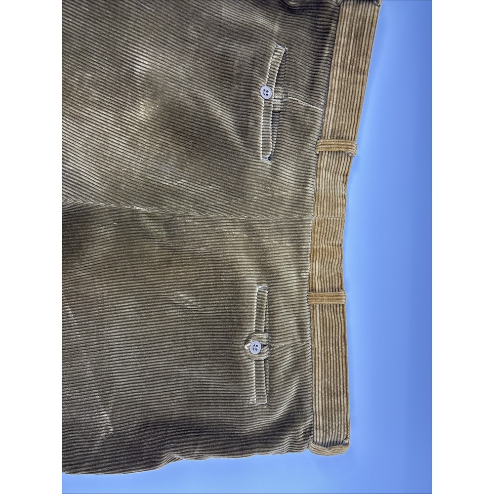 Vintage Orvis Men's Khaki Pants 42 Made in USA 100% Corduroy Heritage Outdoor - Picture 6 of 6